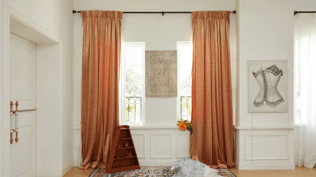 How to Perfectly Dress Large Windows with the Right Curtains